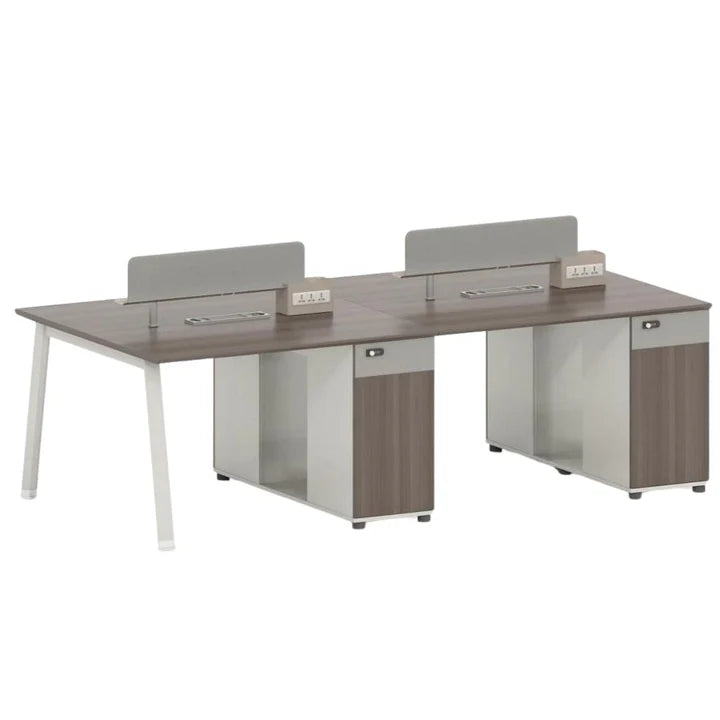 Sess 4 Seater Workstation Desk