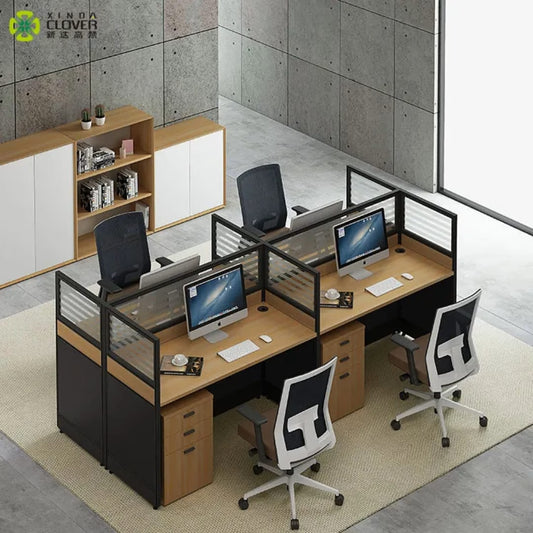 Constantia 4 Seater Workstation