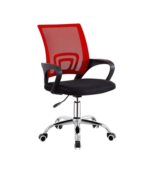 Jessy Swivel Office Chair - Red