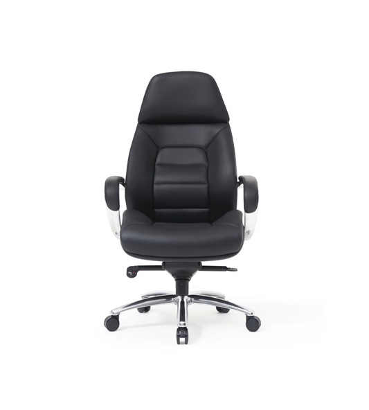 Livvity Leather Executive Chair-Black