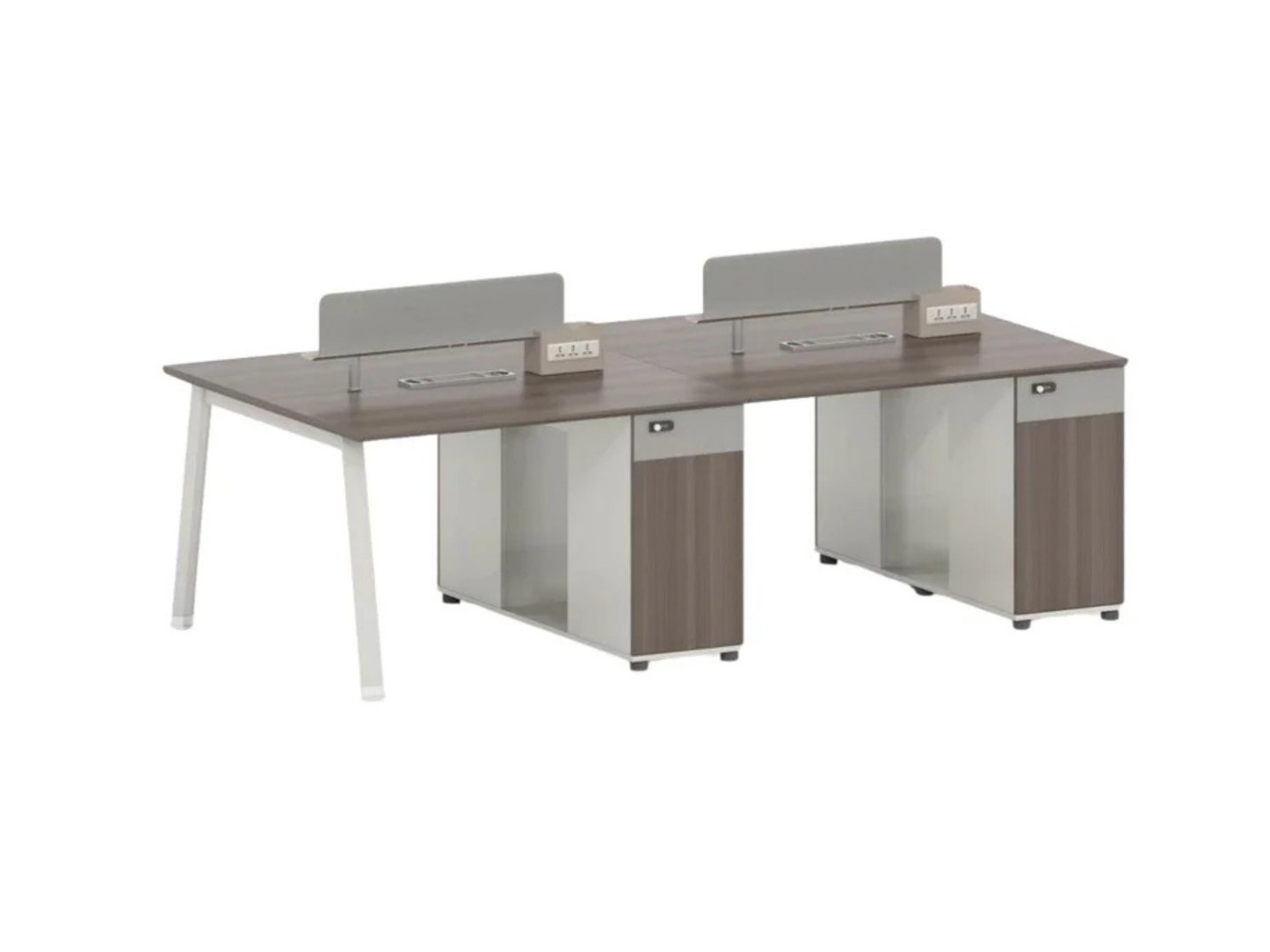 Sess 4 Seater Workstation Desk