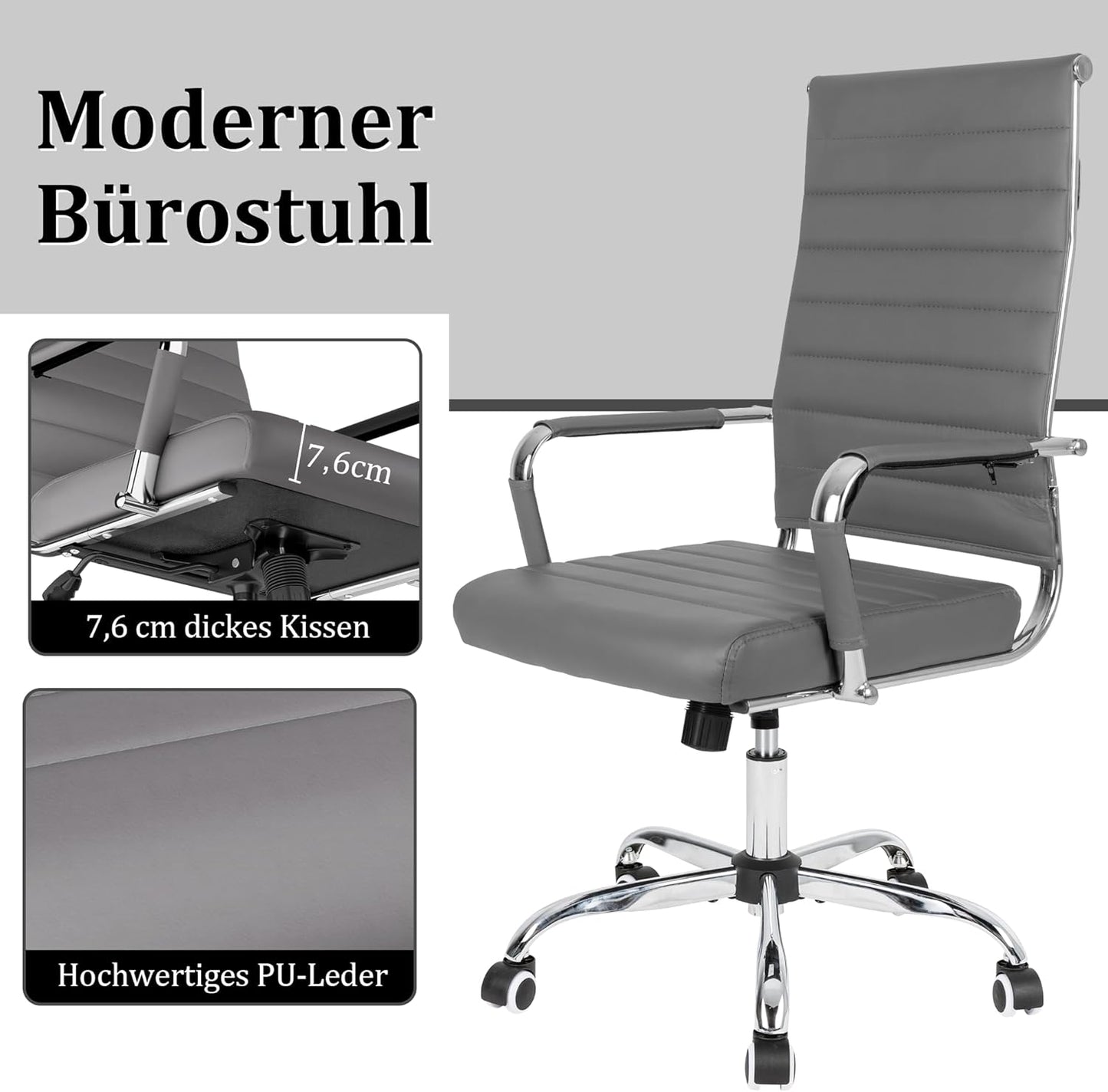Santri Office Chair-Black