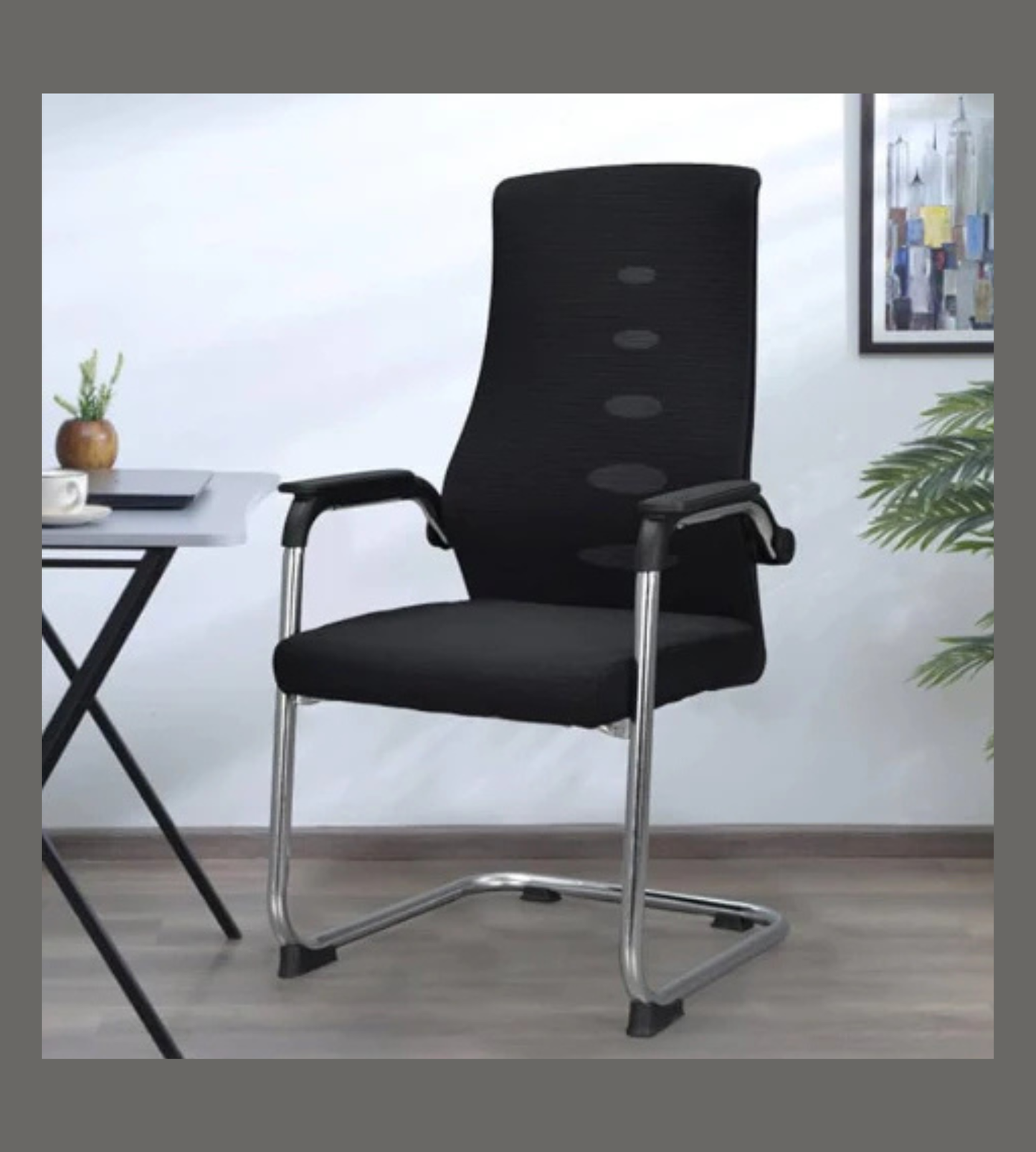 Alaska Boardroom Chair-Black