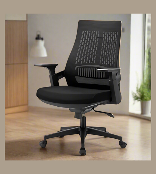 Orlando Swivel Office Chair -Black