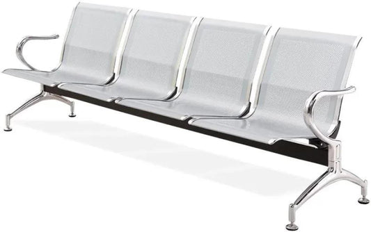 Tambo Steel Bench-Silver