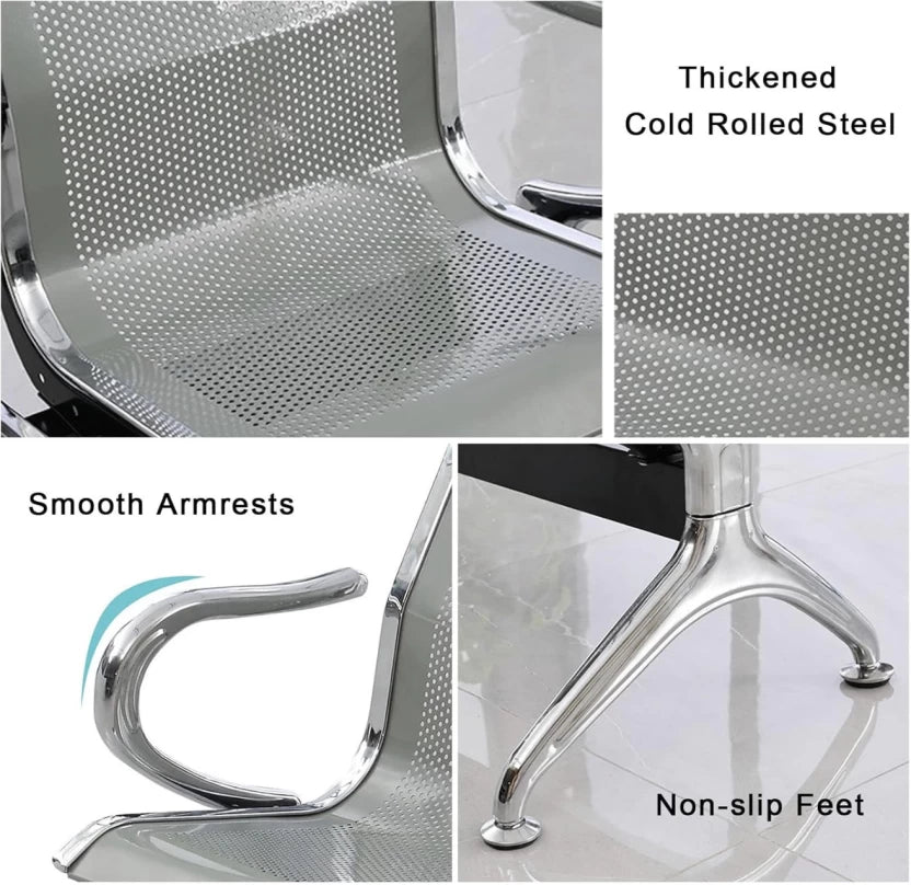 Tambo Steel bench 2 -Silver