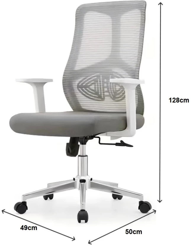 Derik Office Chair- Grey